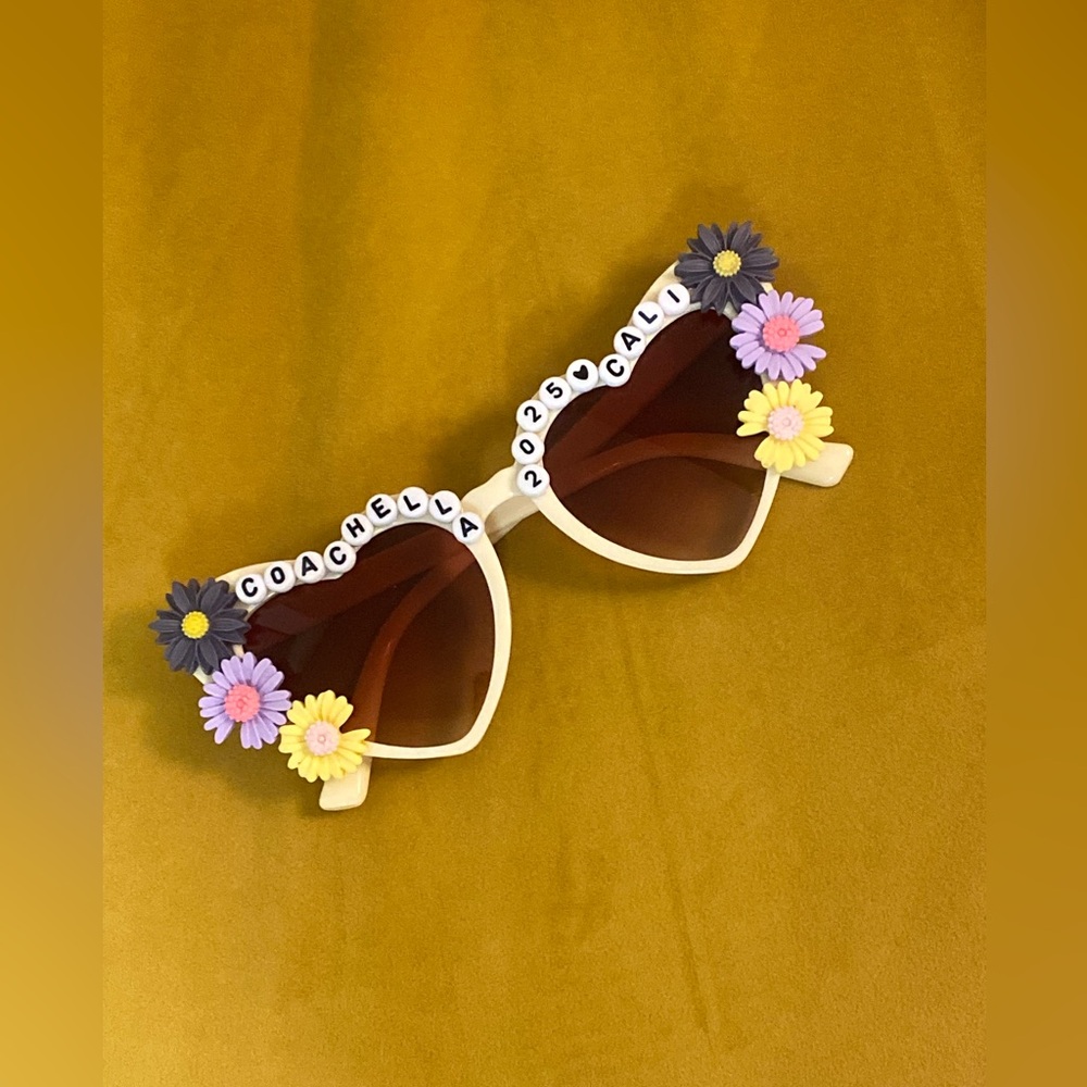 Handmade 2025 Coachella Sunglasses